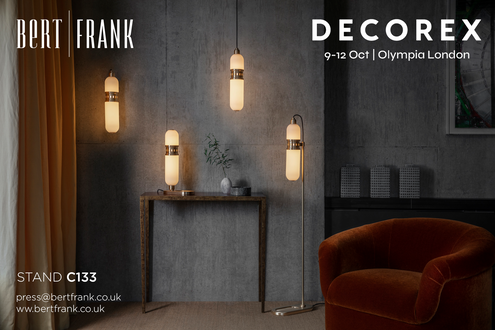 Bert Frank - Bert Frank to launch OCCULO at Decorex