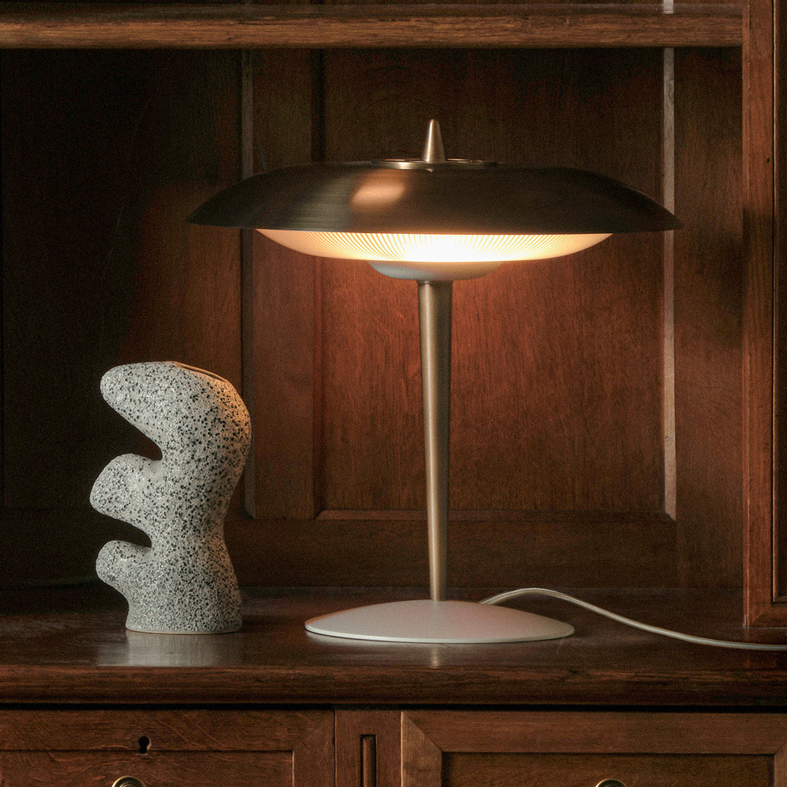 Bert Frank proudly introduces the Durant Collection, a contemporary lighting family defined by the quiet drama of ridged clear glass and refined brasswork.